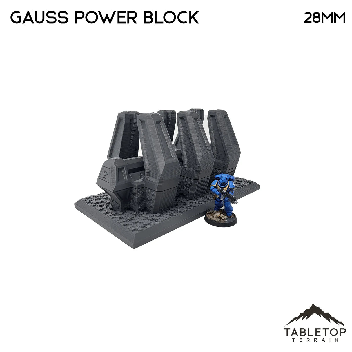 Tabletop Terrain Terrain Slumbering Machines Gauss Power Block