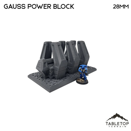 Tabletop Terrain Terrain Slumbering Machines Gauss Power Block
