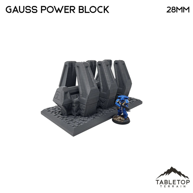 Tabletop Terrain Terrain Slumbering Machines Gauss Power Block