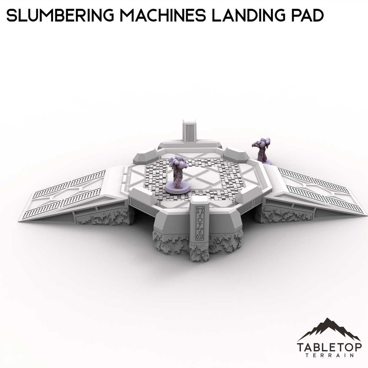 Tabletop Terrain Terrain Slumbering Machines Landing Pad