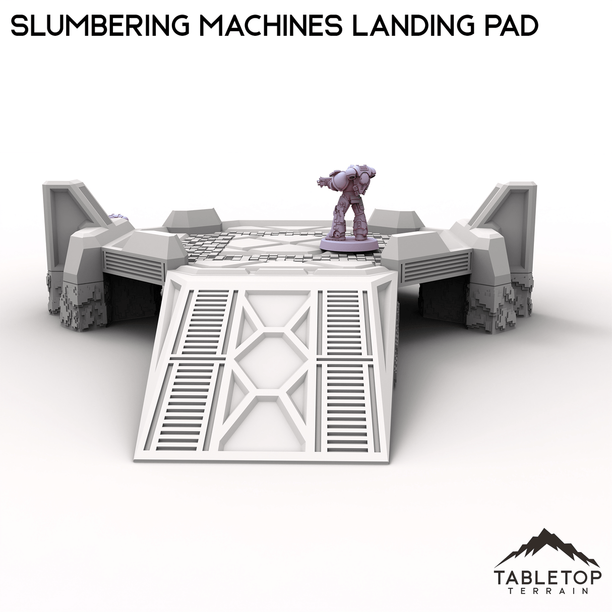 Tabletop Terrain Terrain Slumbering Machines Landing Pad