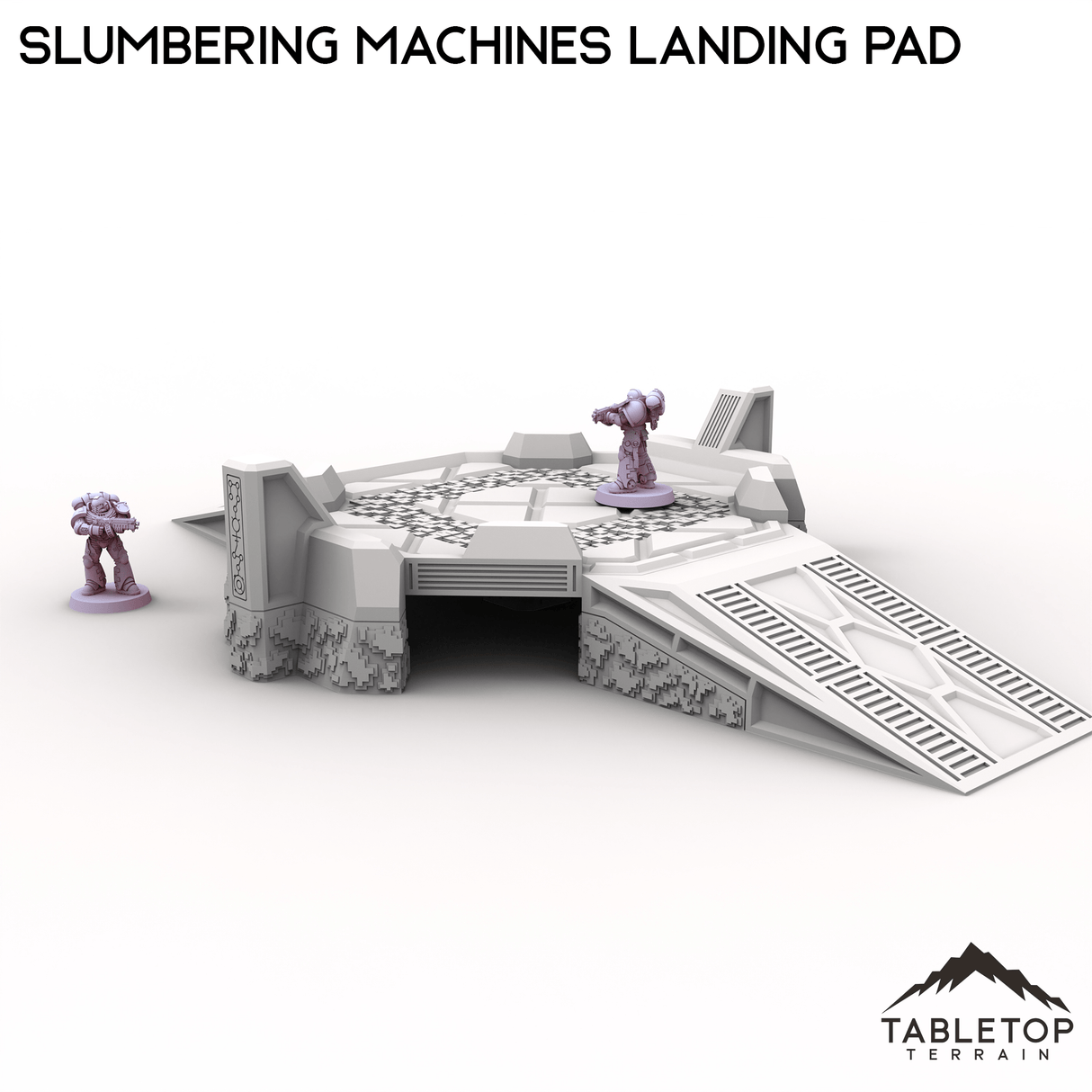 Tabletop Terrain Terrain Slumbering Machines Landing Pad