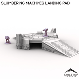 Tabletop Terrain Terrain Slumbering Machines Landing Pad