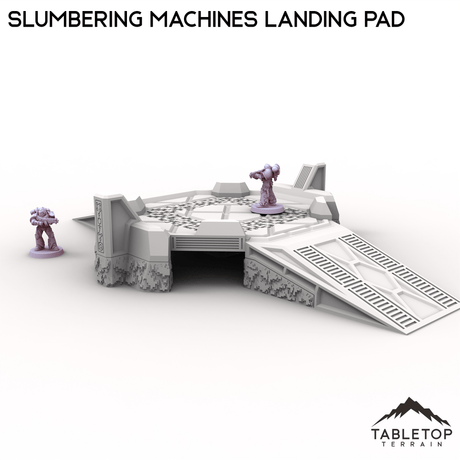 Tabletop Terrain Terrain Slumbering Machines Landing Pad