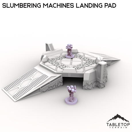 Tabletop Terrain Terrain Slumbering Machines Landing Pad