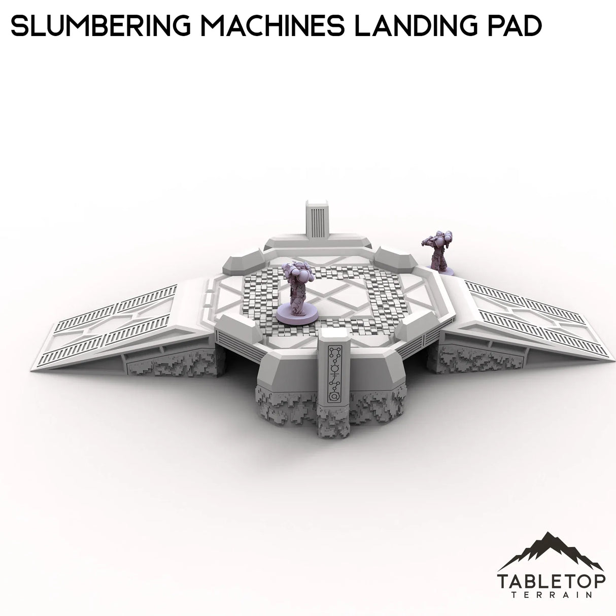 Tabletop Terrain Terrain Slumbering Machines Landing Pad