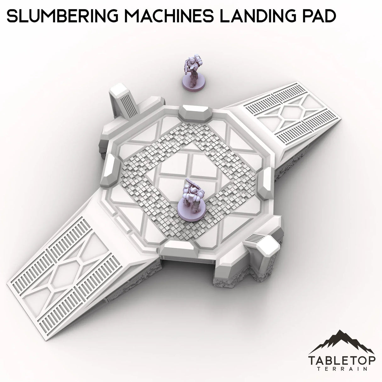Tabletop Terrain Terrain Slumbering Machines Landing Pad