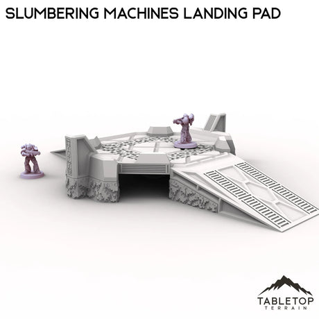 Tabletop Terrain Terrain Slumbering Machines Landing Pad