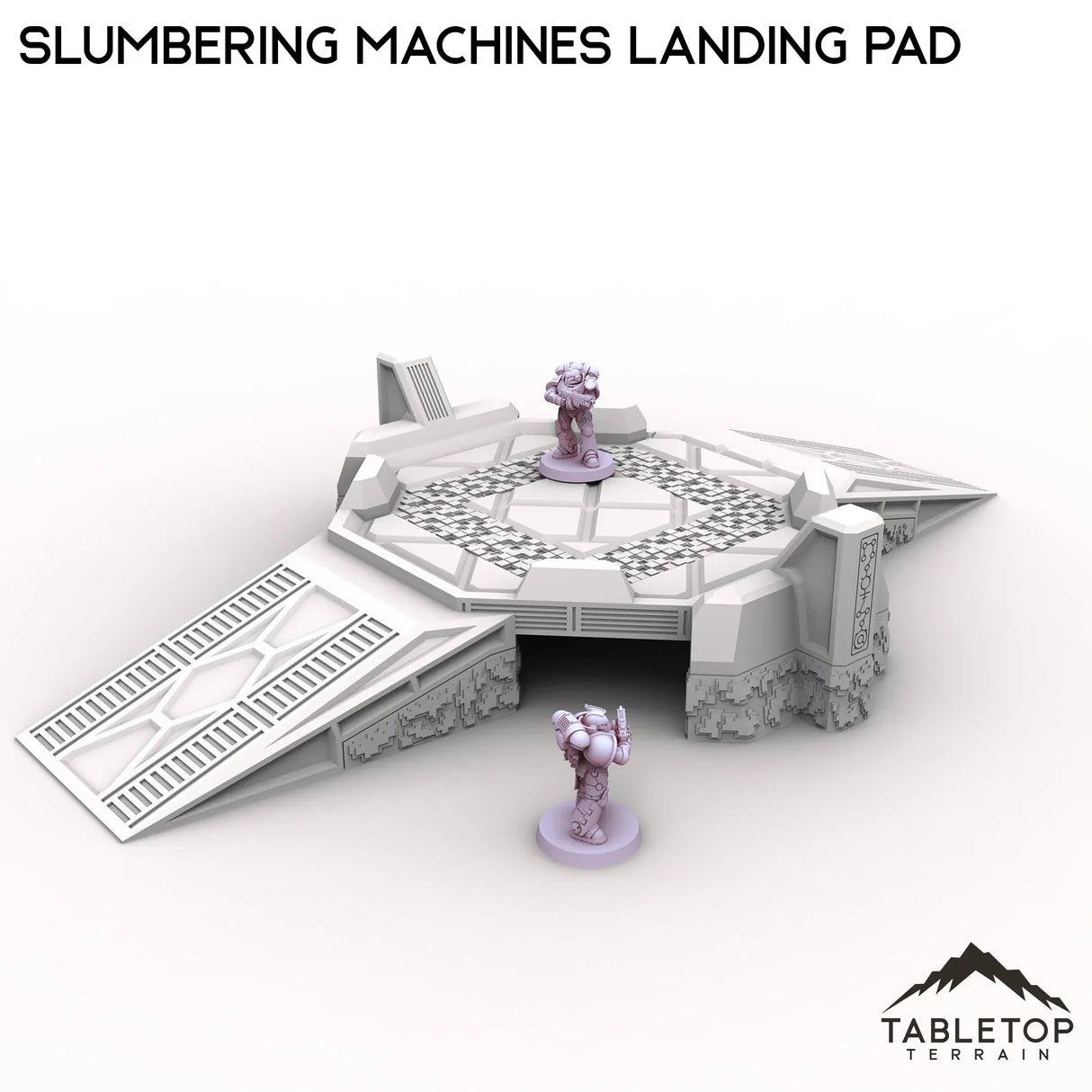 Tabletop Terrain Terrain Slumbering Machines Landing Pad