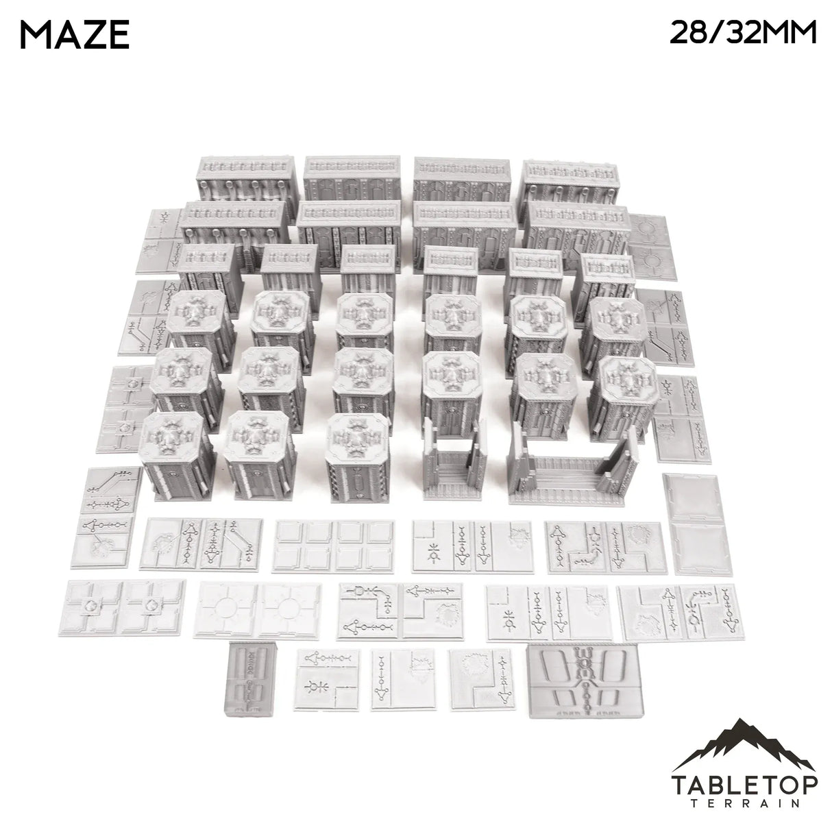 Tabletop Terrain Terrain Slumbering Machines Maze - Karnac, Subterranean Complex