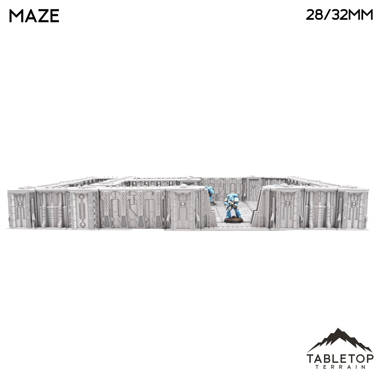 Tabletop Terrain Terrain Slumbering Machines Maze - Karnac, Subterranean Complex