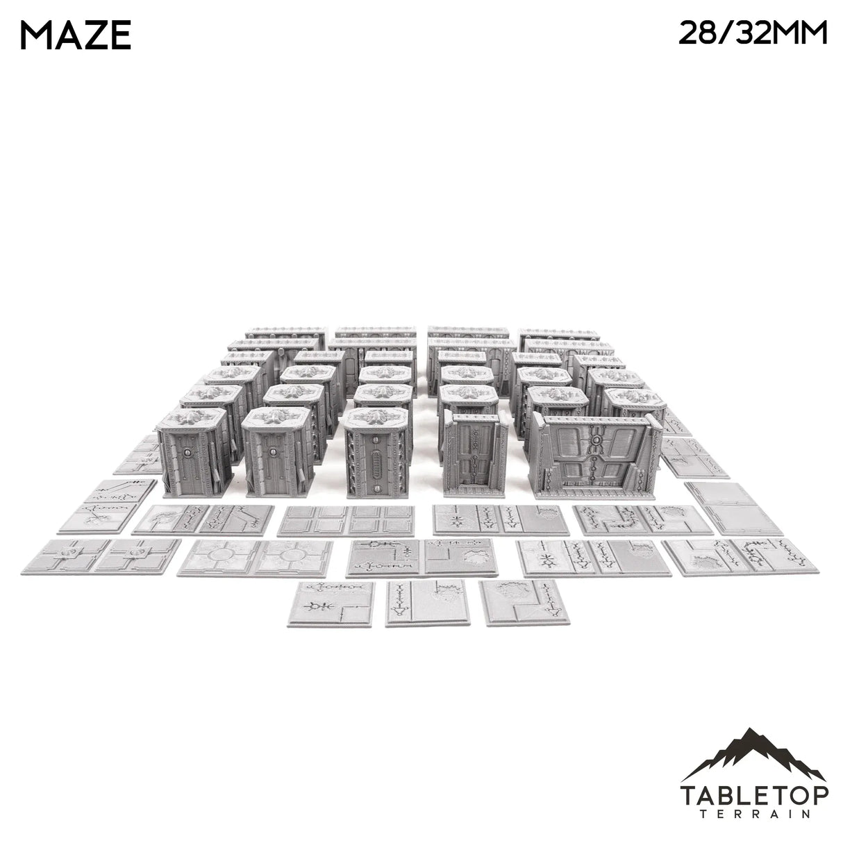 Tabletop Terrain Terrain Slumbering Machines Maze - Karnac, Subterranean Complex