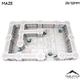 Tabletop Terrain Terrain Slumbering Machines Maze - Karnac, Subterranean Complex