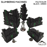 Tabletop Terrain Terrain Slumbering Machines / Monocolor (Silver) Foldable Multicolor 10e Tournament Terrain