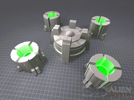 Tabletop Terrain Terrain Slumbering Machines Power Generators