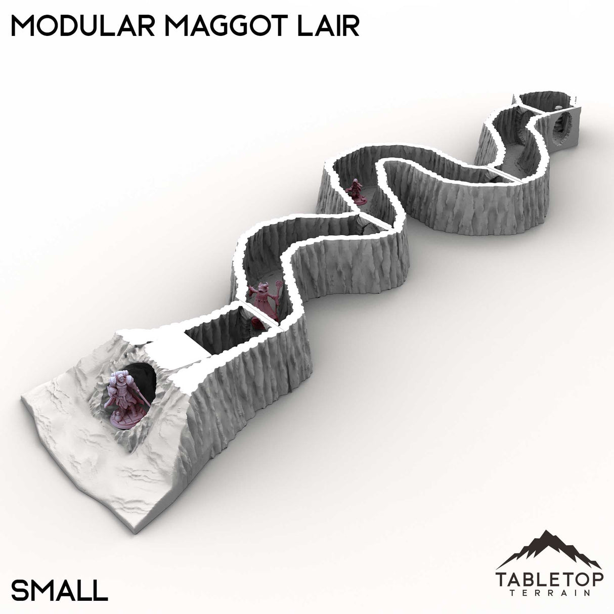 Tabletop Terrain Terrain Small / 32mm Modular Maggot Lair