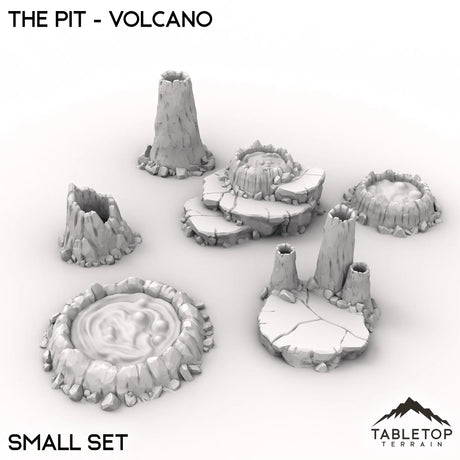 Tabletop Terrain Terrain Small / 32mm The Pit - Volcano