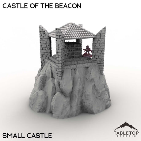 Tabletop Terrain Terrain Small Castle / 32mm Castle of the Beacon