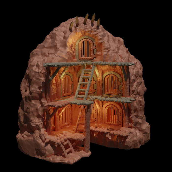 Tabletop Terrain Terrain Small Cliff Prison