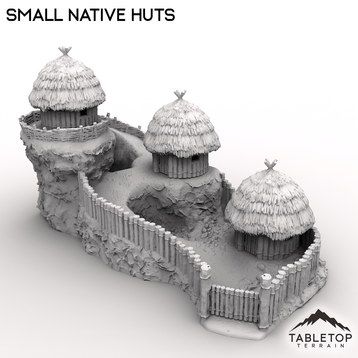 Tabletop Terrain Terrain Small Native Huts