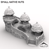 Tabletop Terrain Terrain Small Native Huts