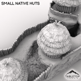 Tabletop Terrain Terrain Small Native Huts