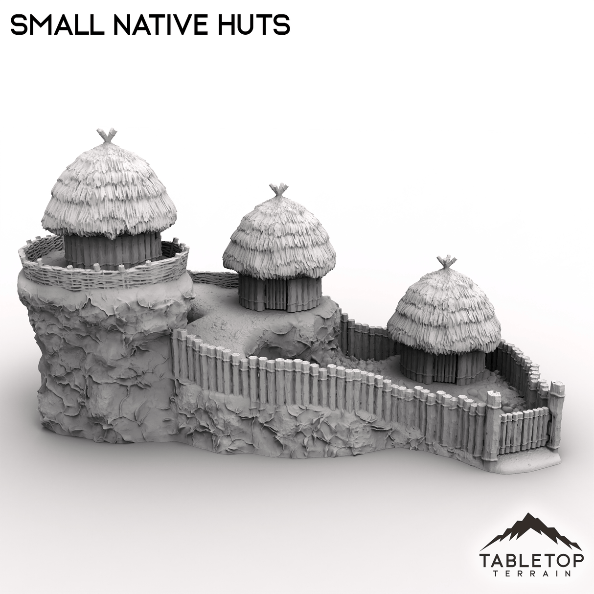 Tabletop Terrain Terrain Small Native Huts