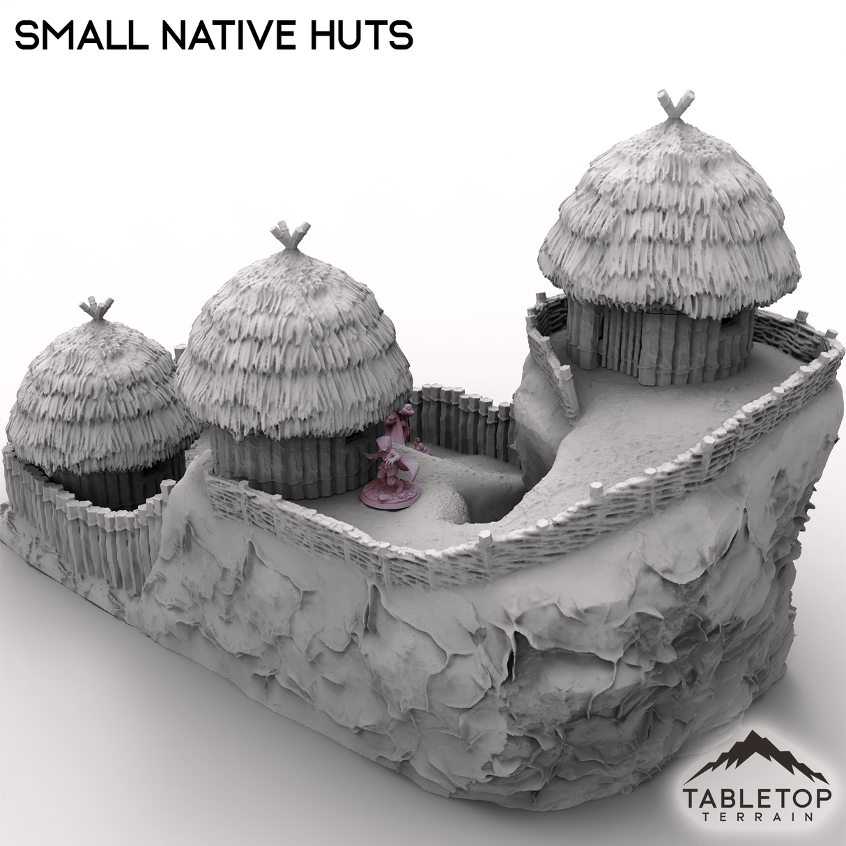 Tabletop Terrain Terrain Small Native Huts