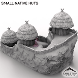 Tabletop Terrain Terrain Small Native Huts