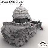 Tabletop Terrain Terrain Small Native Huts