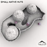 Tabletop Terrain Terrain Small Native Huts