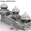 Tabletop Terrain Terrain Small Native Huts