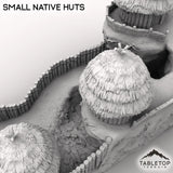 Tabletop Terrain Terrain Small Native Huts
