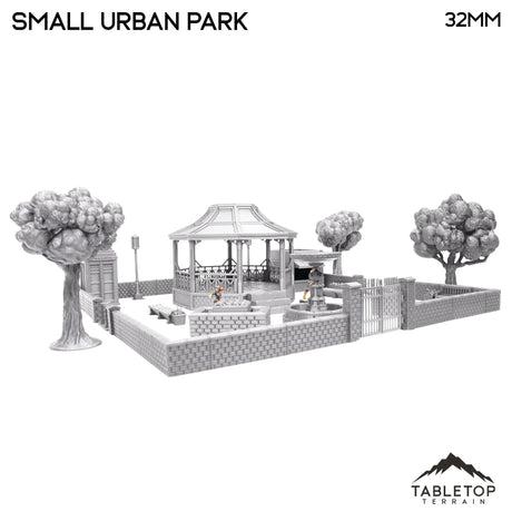 Tabletop Terrain Terrain Small Park - Marvel Crisis Protocol Terrain