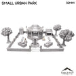 Tabletop Terrain Terrain Small Park - Marvel Crisis Protocol Terrain