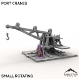 Tabletop Terrain Terrain Small Rotating / 32mm Port Cranes