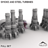 Tabletop Terrain Terrain Smoke and Steel Turbines