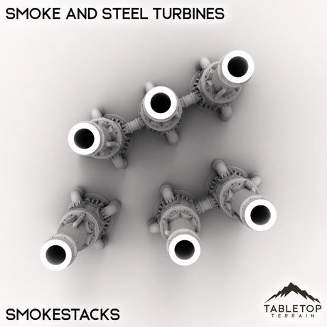 Tabletop Terrain Terrain Smoke and Steel Turbines