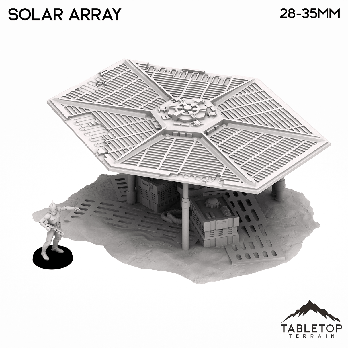 Tabletop Terrain Terrain Solar Array