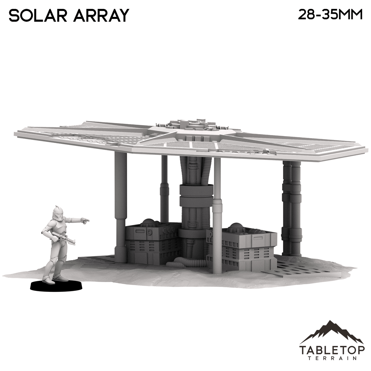 Tabletop Terrain Terrain Solar Array