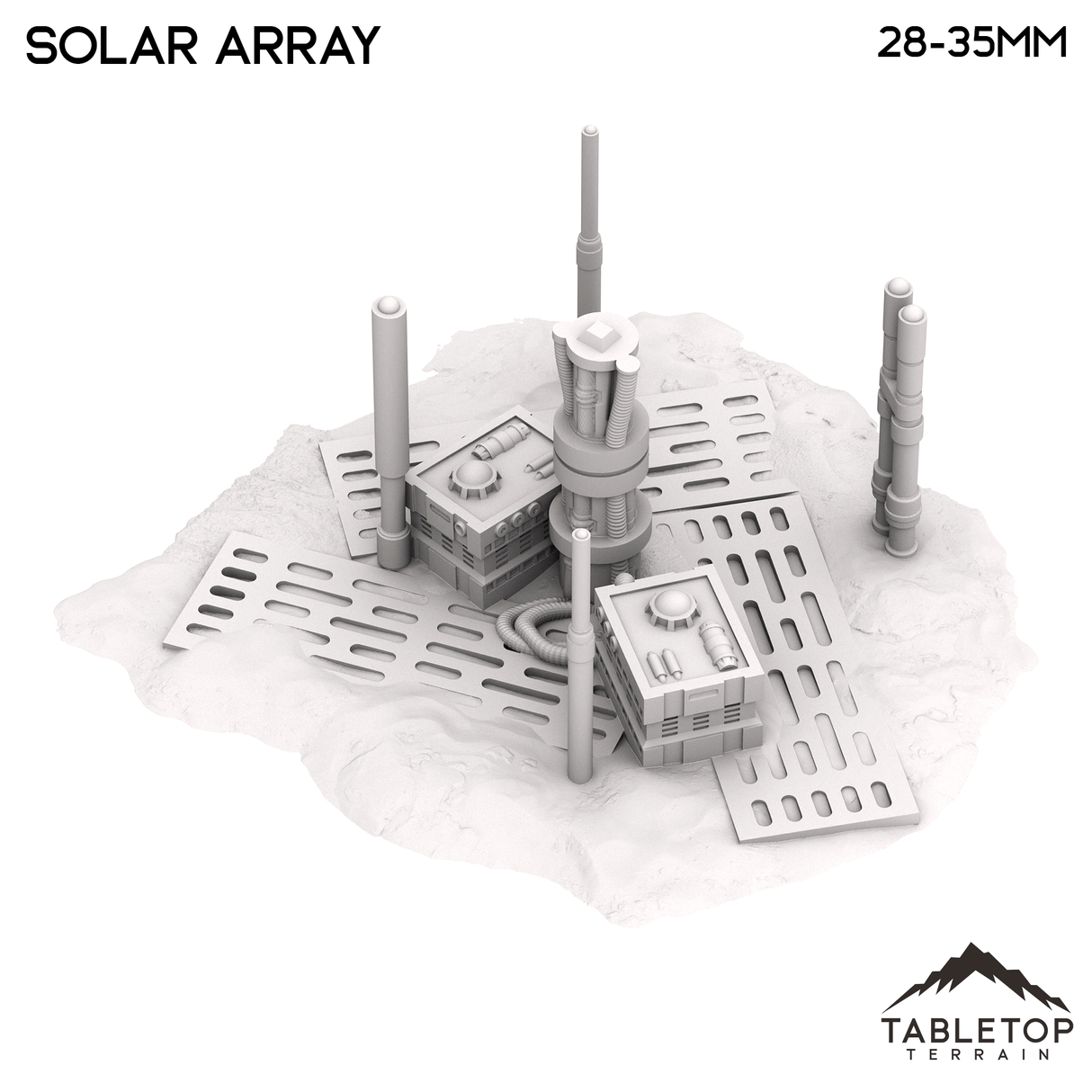 Tabletop Terrain Terrain Solar Array