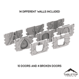 Tabletop Terrain Terrain Space Elves Boarding Actions Compatible Terrain Set