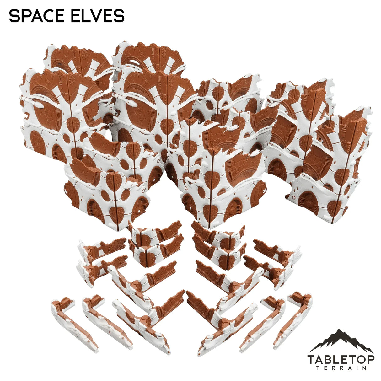 Tabletop Terrain Terrain Space Elves Foldable Multicolor 10e Tournament Terrain