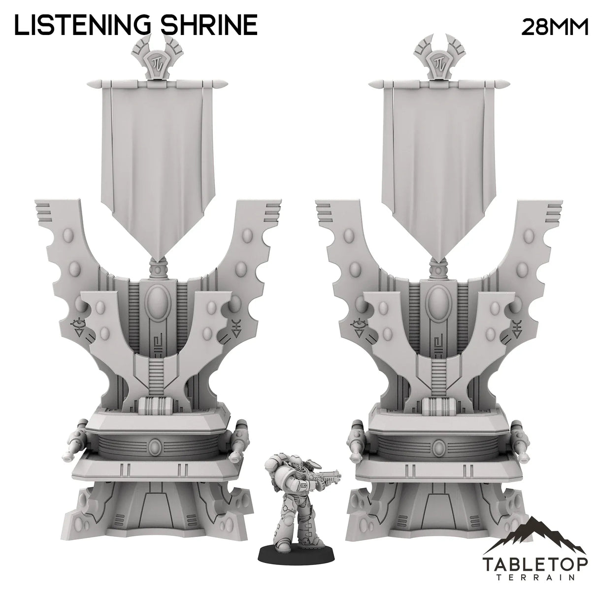 Tabletop Terrain Terrain Space Elves Listening Shrine Set