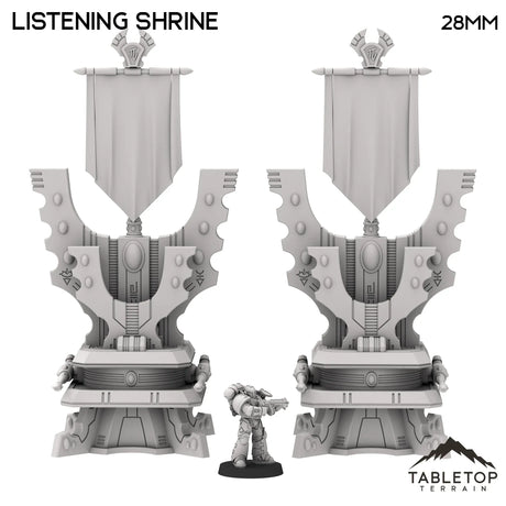 Tabletop Terrain Terrain Space Elves Listening Shrine Set