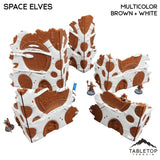 Tabletop Terrain Terrain Space Elves / Monocolor (Silver) Foldable Multicolor 10e Tournament Terrain