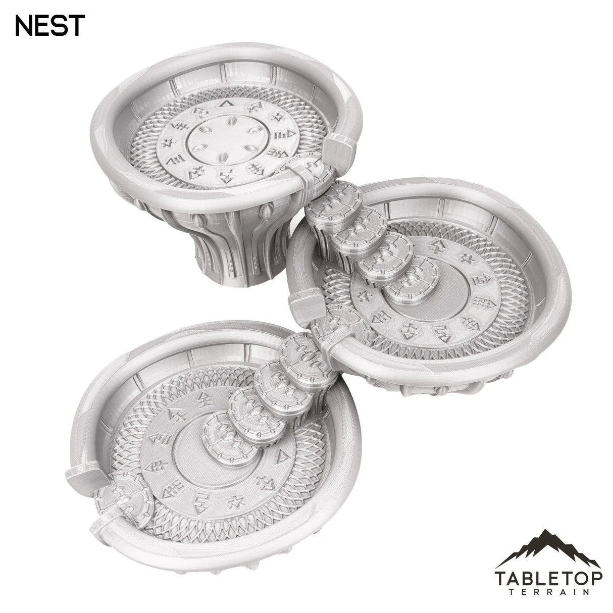 Tabletop Terrain Terrain Space Elves Nest - Zanat, The Abandoned World-Ship