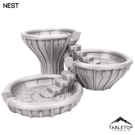 Tabletop Terrain Terrain Space Elves Nest - Zanat, The Abandoned World-Ship