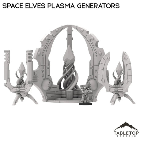 Tabletop Terrain Terrain Space Elves Plasma Generators