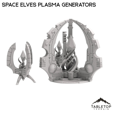 Tabletop Terrain Terrain Space Elves Plasma Generators